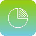 Pie chart icon representing fractional HR expertise