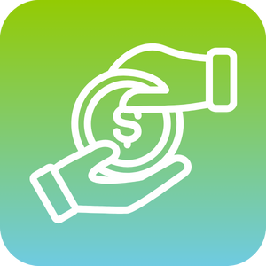 Co-sourced compensation icon